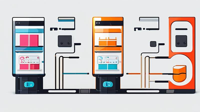 What accessories does the energy storage device have?
