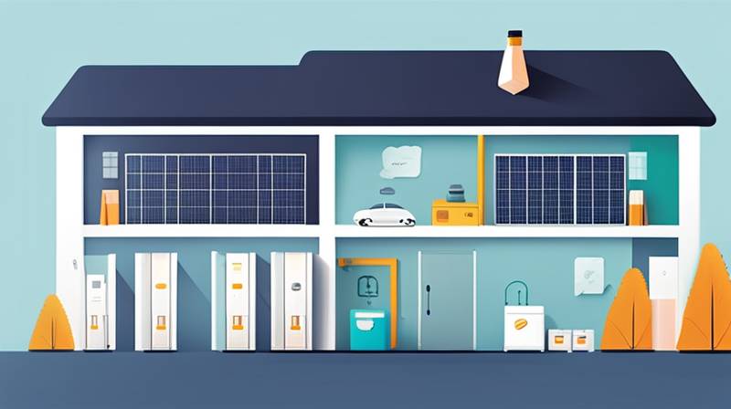 How much is the load of the home energy storage system?