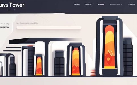 How efficient is the energy storage of the Lava Tower?