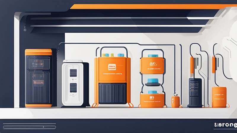 What are the conventional energy storage architectures?