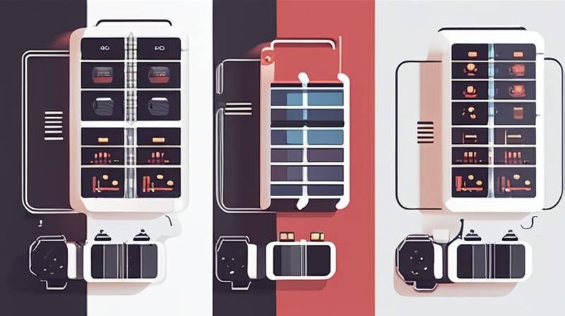 What are the energy storage and distribution equipment?