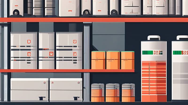 What are the energy storage battery warehouses?