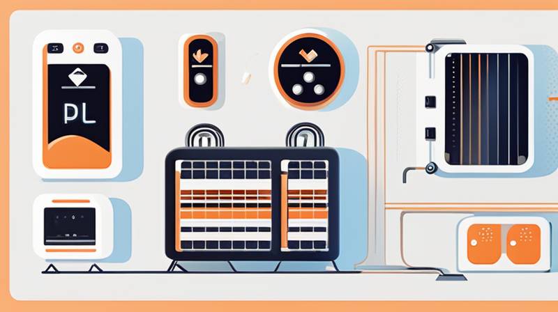 How is capacitor energy storage set up?