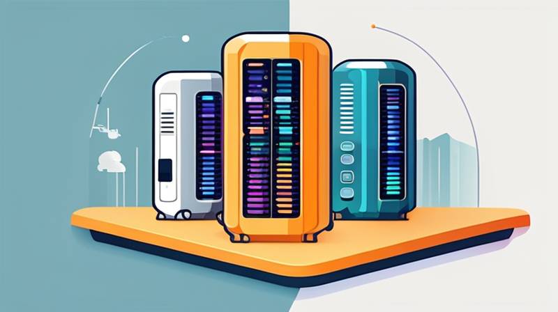 Which units use energy storage equipment?