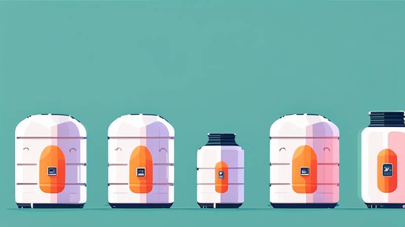 What are the chemical energy storage containers?