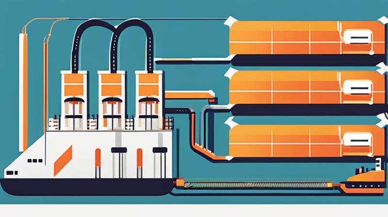 What are the shipyard energy storage power stations?