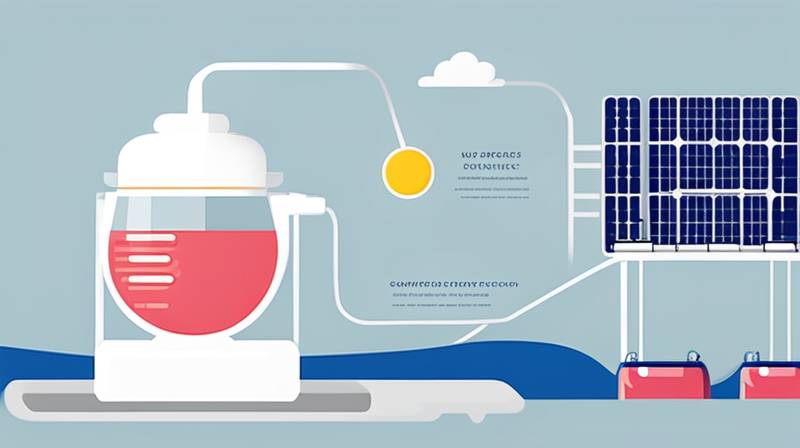 How efficient is solar pumped water storage?