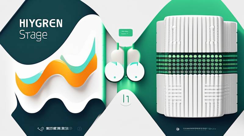 What is the conversion efficiency of hydrogen energy storage?