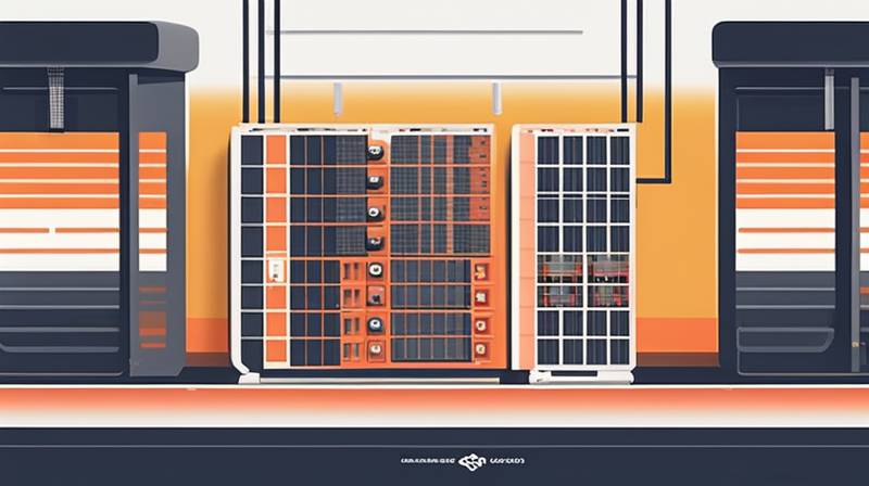 How is energy storage connected to the grid at low voltage?