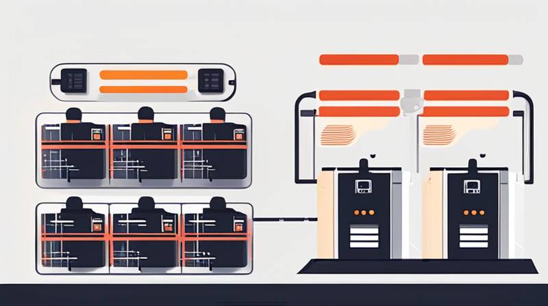 What are the large energy storage facilities?