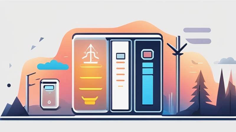 How is energy storage discharged?