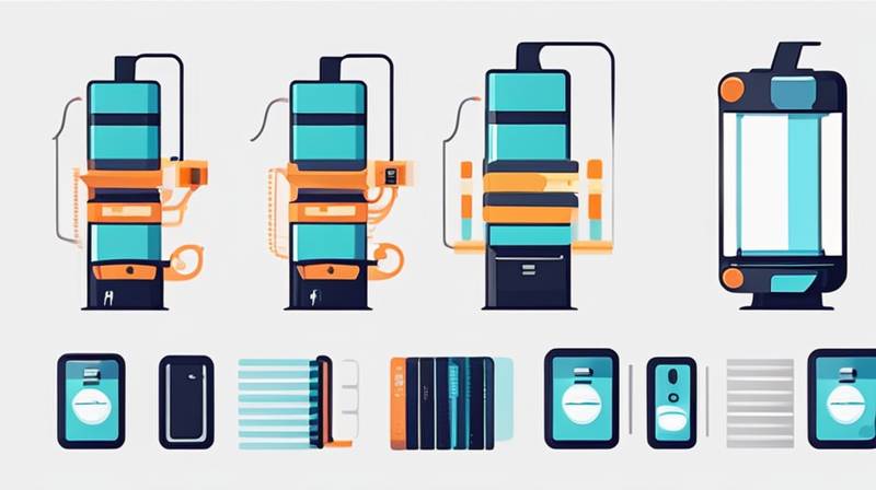 What are the commercial energy storage devices?