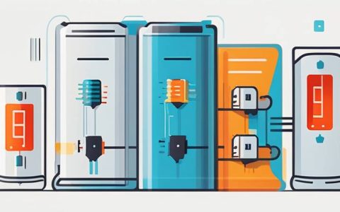 How many volts does the energy storage change to?