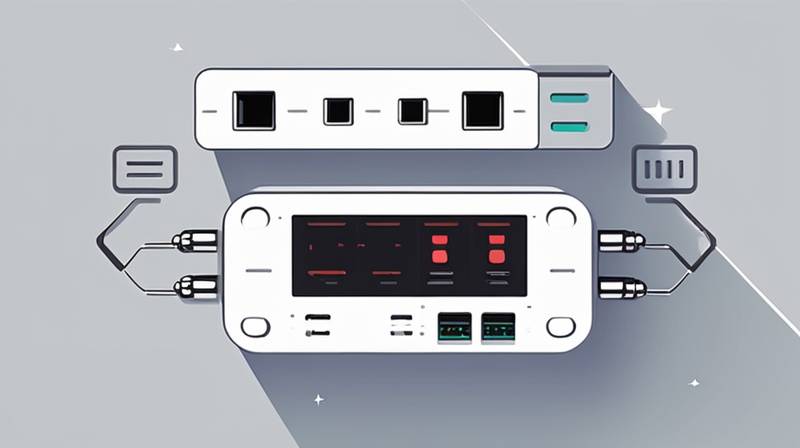 What are the energy storage power supply accessories?