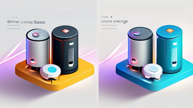 What are the large energy storage bases?