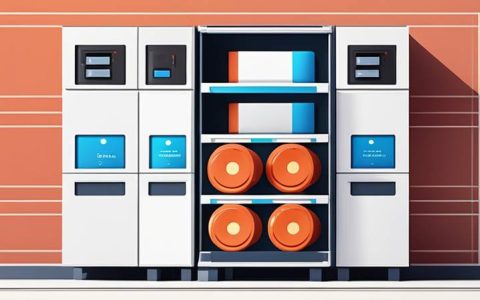 What is the spacing requirement for energy storage cabinets?