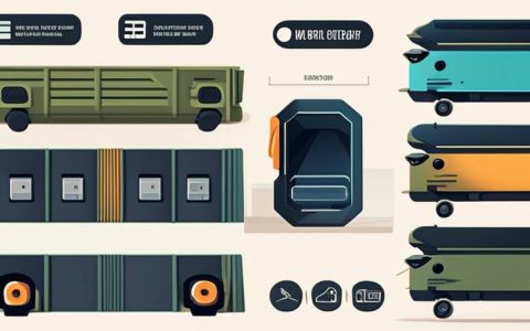 How much power does a military mobile energy storage vehicle have?
