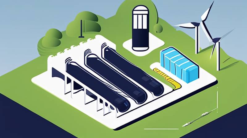 What is the discharge current of the energy storage power station?