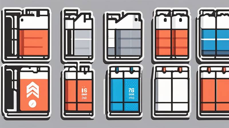 What does the energy storage battery consist of?