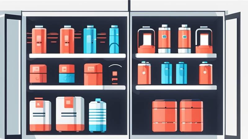 What products are used in energy storage cabinets