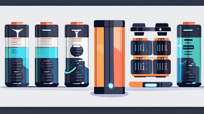 What are the large energy storage components?