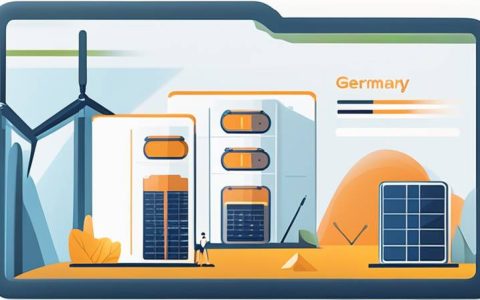 Who are Germany's energy storage customers?