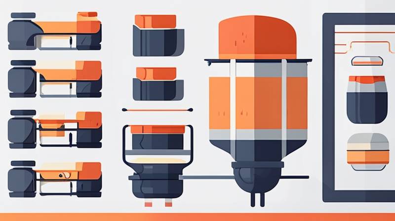 What are the chemical energy storage materials?