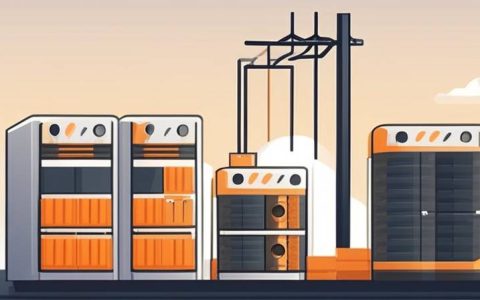 How many volts should the energy storage power supply be installed at the construction site?