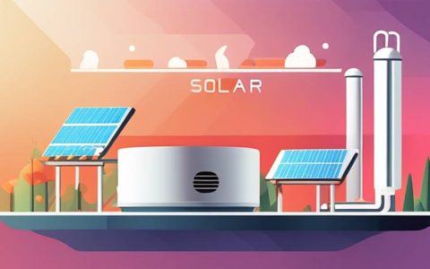 What does solar thermal energy storage facility include?