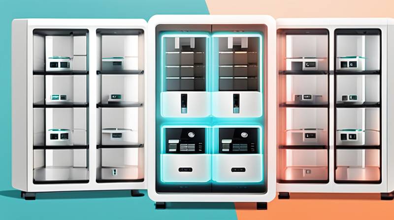 What are the 215 energy storage cabinets?