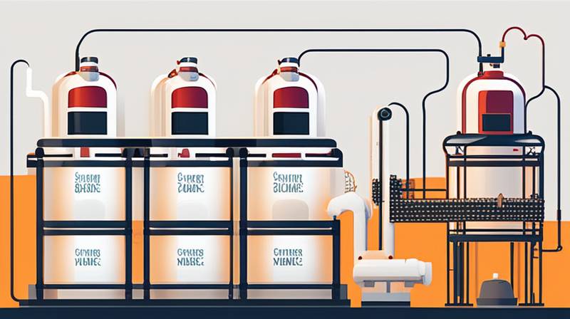 What gases can be stored in anoxic gas storage?