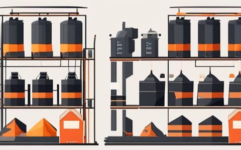 How many tons of coal can a coal silo store?