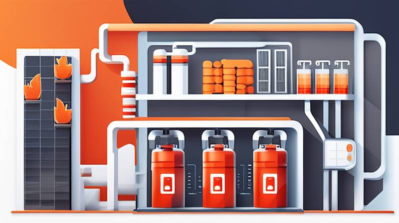 What is a fire energy storage station?