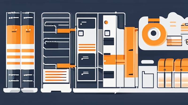 What does the offline energy storage system include?