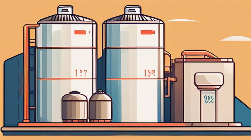 How many years can a grain storage tank store food?