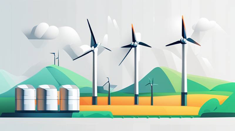 What energy storage does wind power rely on?