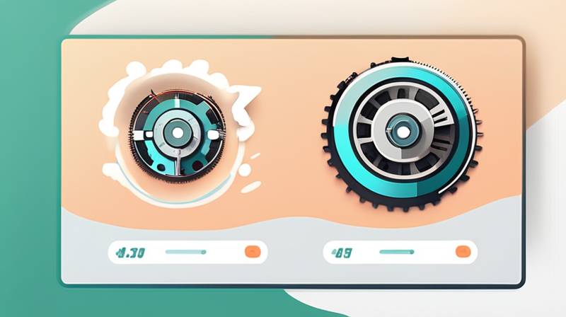 What is the standby speed of the flywheel energy storage?