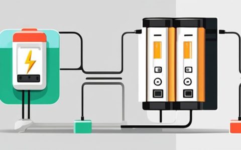 How many volts of mains electricity does a household energy storage battery have?