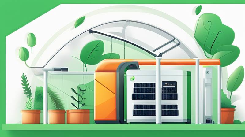 What are the greenhouse energy storage technologies?