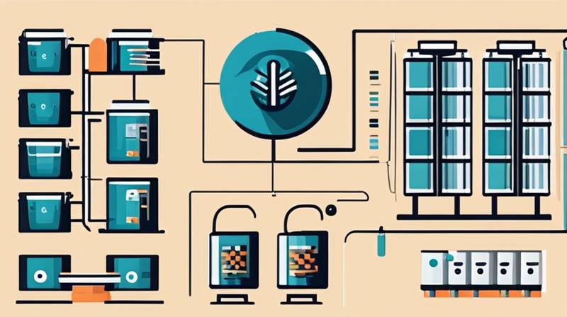 What is the concept of energy storage grid