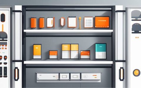 What is the discharge efficiency of the energy storage cabinet?