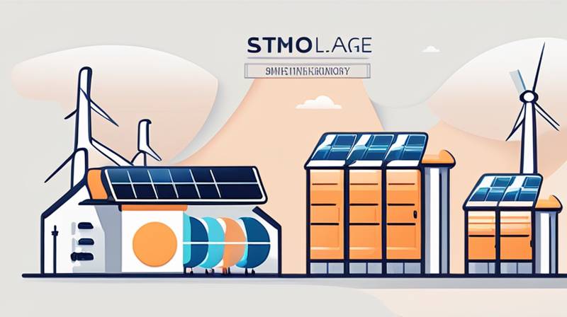 What is a wind and solar energy storage system?