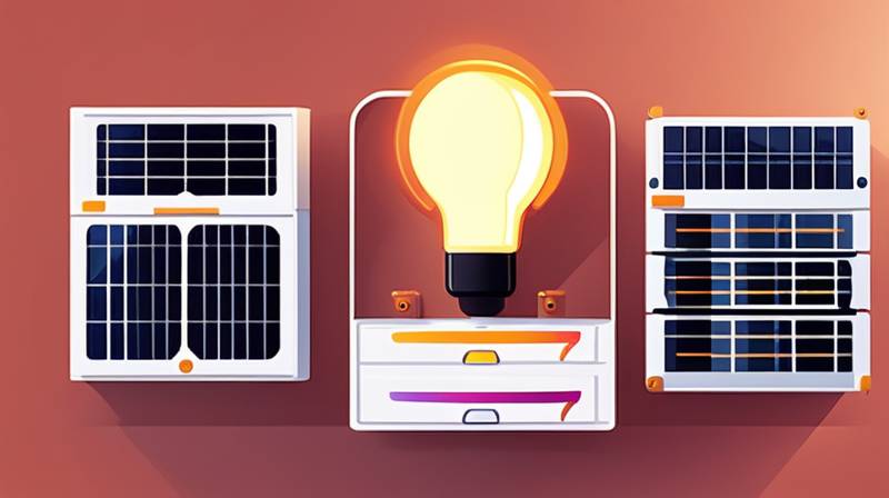What are the solar energy storage lamps?