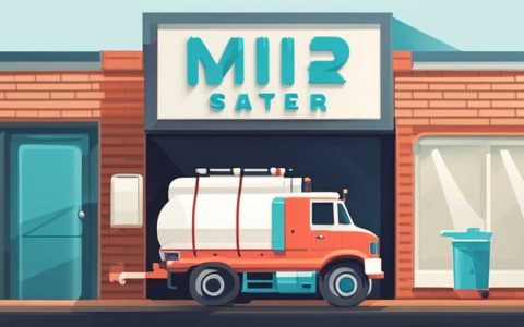 How many liters of water can a sprinkler truck store?