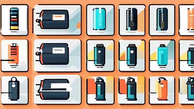 What are the shares of energy storage batteries?