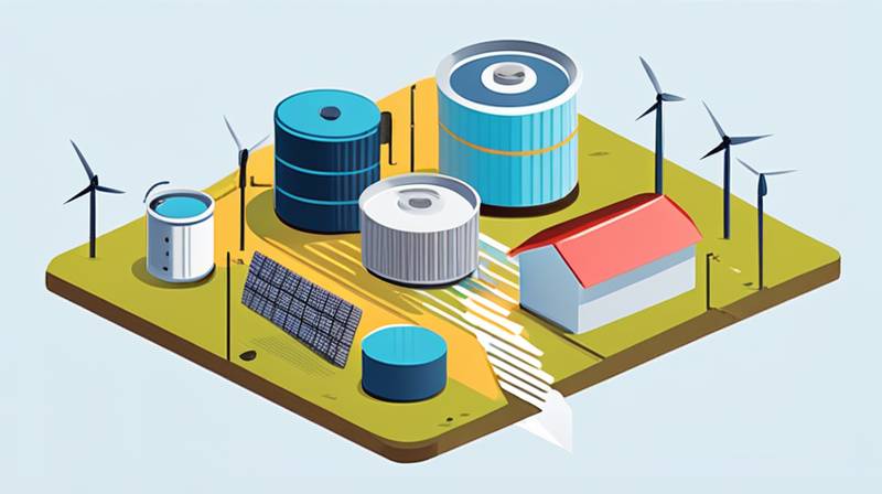 What types of complete energy storage power stations are there?