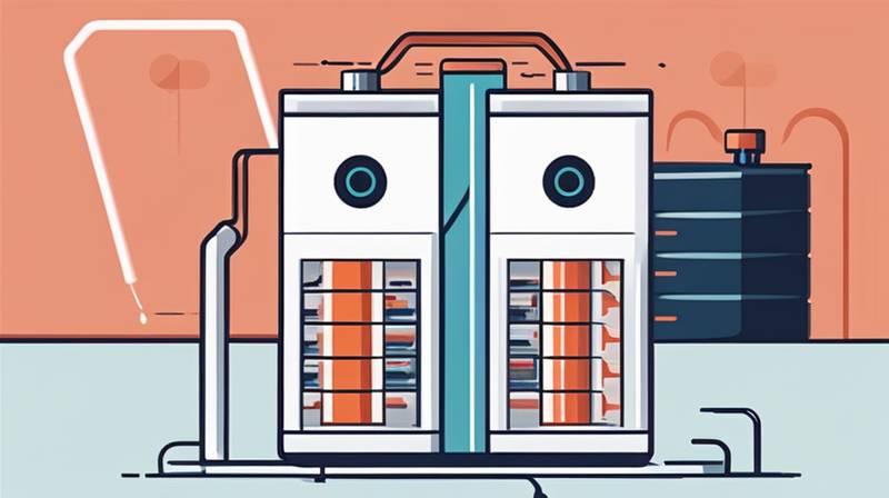 What power source is installed in the energy storage box