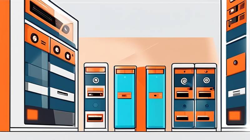 How many volts are the energy storage motors in the 28 cabinets?