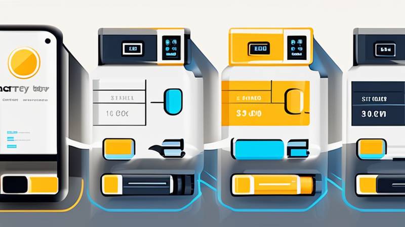 What is not allowed as an energy storage battery