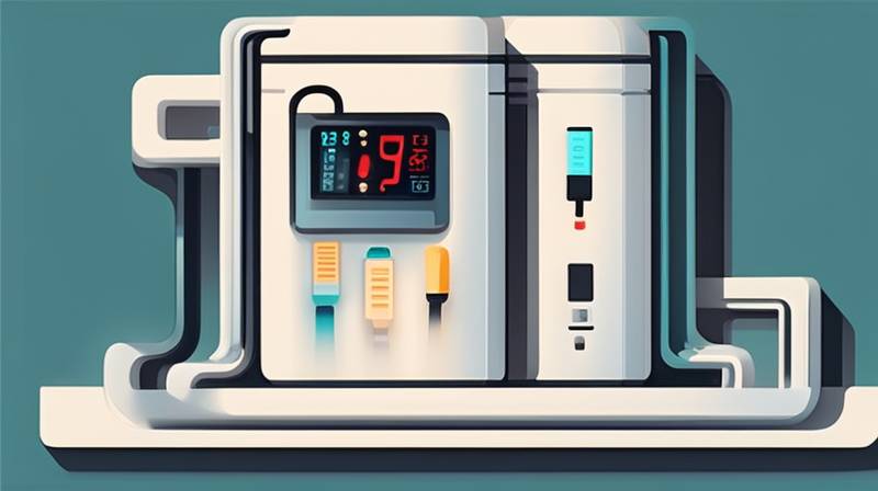 What is the charging voltage of the energy storage power station?